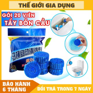 Gói 20 Viên tẩy bồn cầu khử mùi hôi - tẩy khuẩn nhà vệ sinh