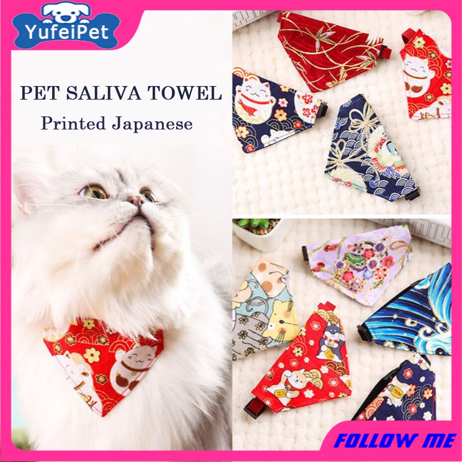 Khăn tam giác yếm đeo cổ in họa tiết đáng yêu cho nữ