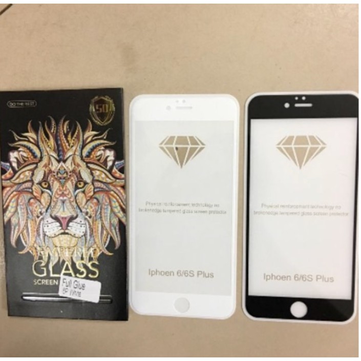 Kính Cường Lực 5D Full Màn IPhone 6/ 6 Plus/7/ 7 Plus/8/ 8 Plus / IPhone X Full keo màn hình cao cấp