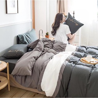 Set 5 món chăn ga gối Cotton Tici