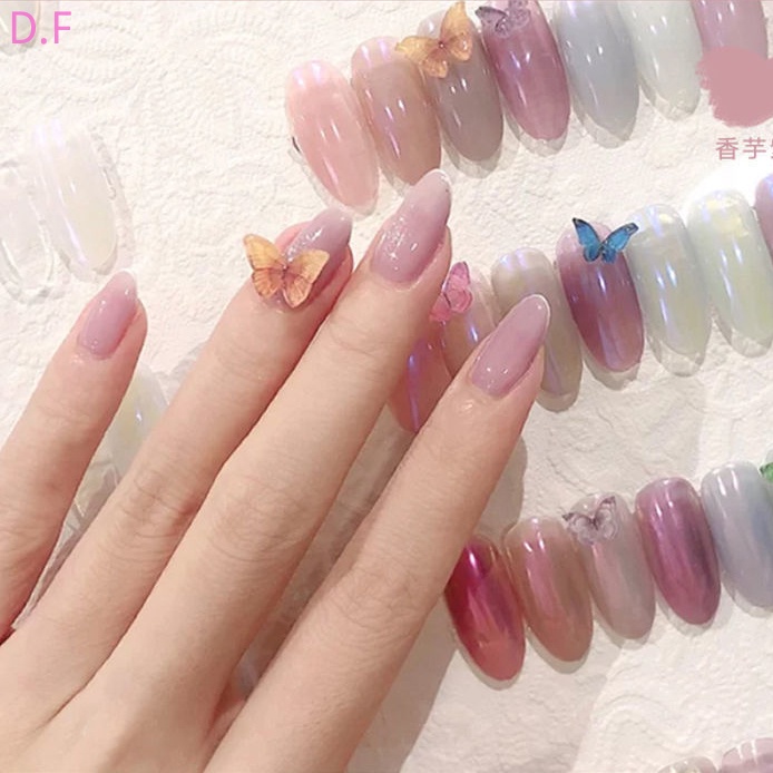Sơn Móng Tay Dạng Thạch Trong Suốt Thời Trang Mùa Hè