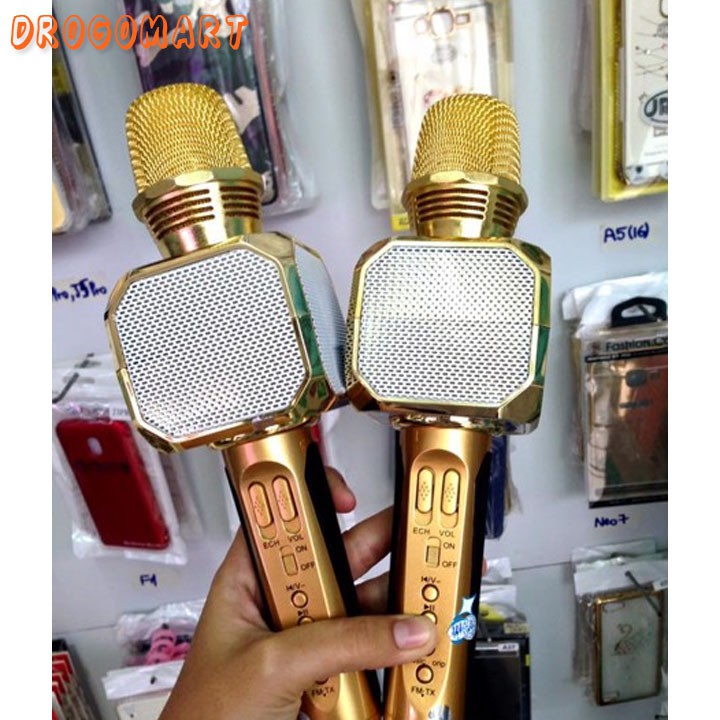 ( FREESHIP 99K ) Micro karaoke kiêm loa bluetooth SD-10 Model 2019 Cực hay Bảo Hành 6 tháng