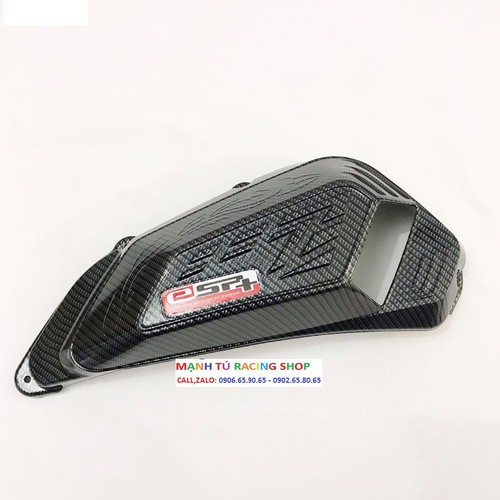 ốp pô e ab 2020 carbon - chụp pô e ab 150 carbon - ốp lọc gió ab 2020 carbon