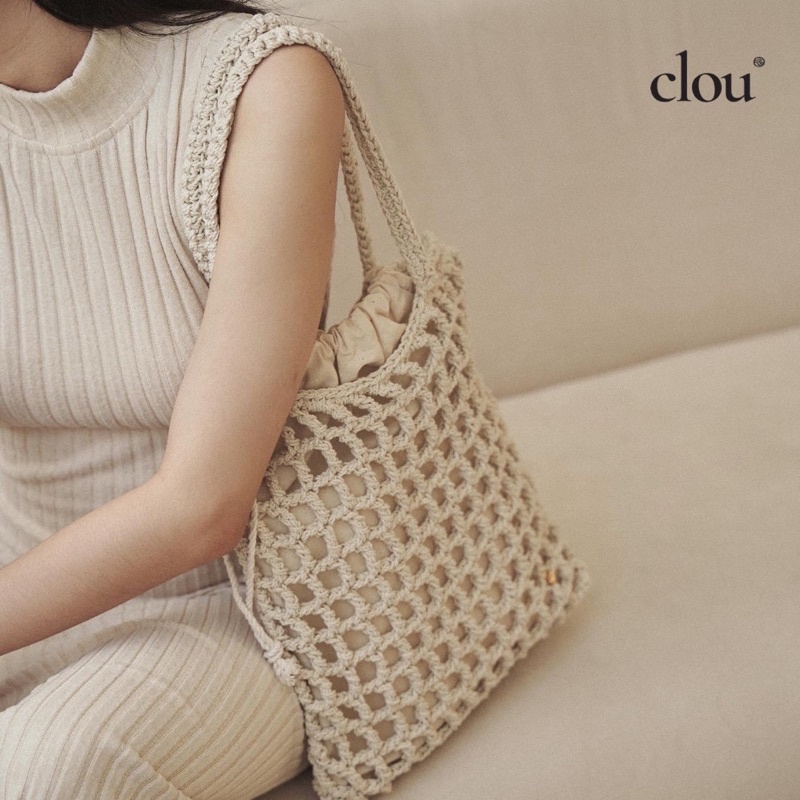 Túi đan móc thủ công CLOU MARKET BAG
