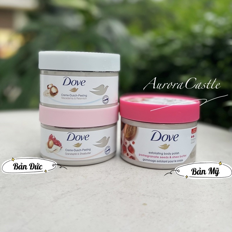 tẩy tế bào ch.ết cơ thể Dove Exfoliating Body Scrub