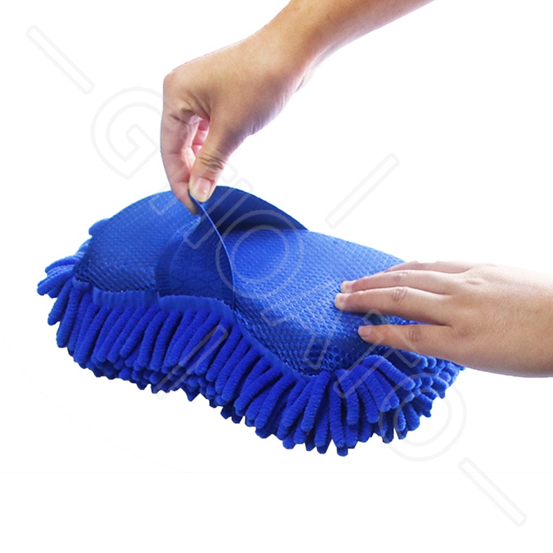 GTIOATO GăNg Tay RửA Xe Mềm ThấM HúT Bao Tay RửA Xe GăNg Tay RửA Xe Ô Tô Găng Tay Rửa Xe Bọt Biển Bao Tay Lau Rửa Xe Cho Ô Tô