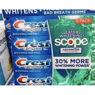 Kem Đánh Răng Crest Complete 232g của Mỹ