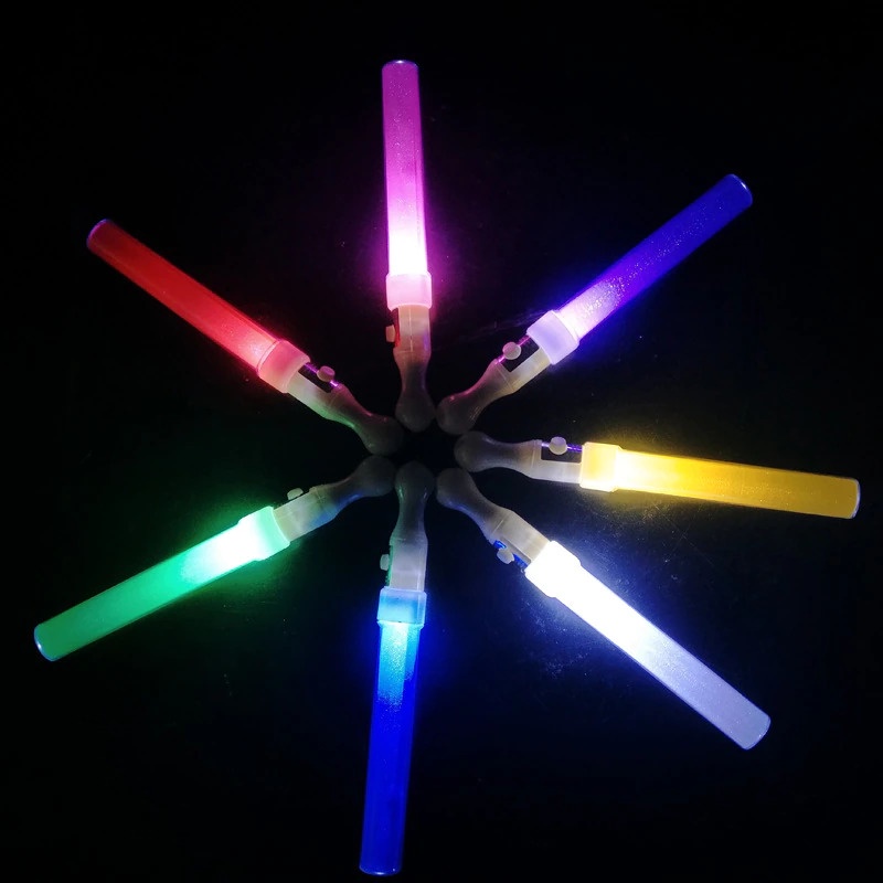 Đèn Led Lightstick Phát Sáng Trung Thu Blackpink Bts Aespa Txt Nct Seventeen Ver 2 Official Nhiều Màu Trong Bóng Tối