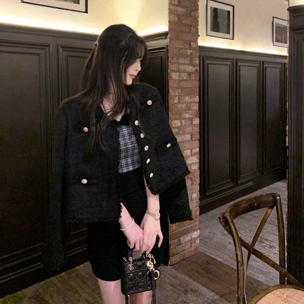 Áo Khoác Cardigan Dáng Ngắn Thời Trang Mùa Thu Cho Nữ