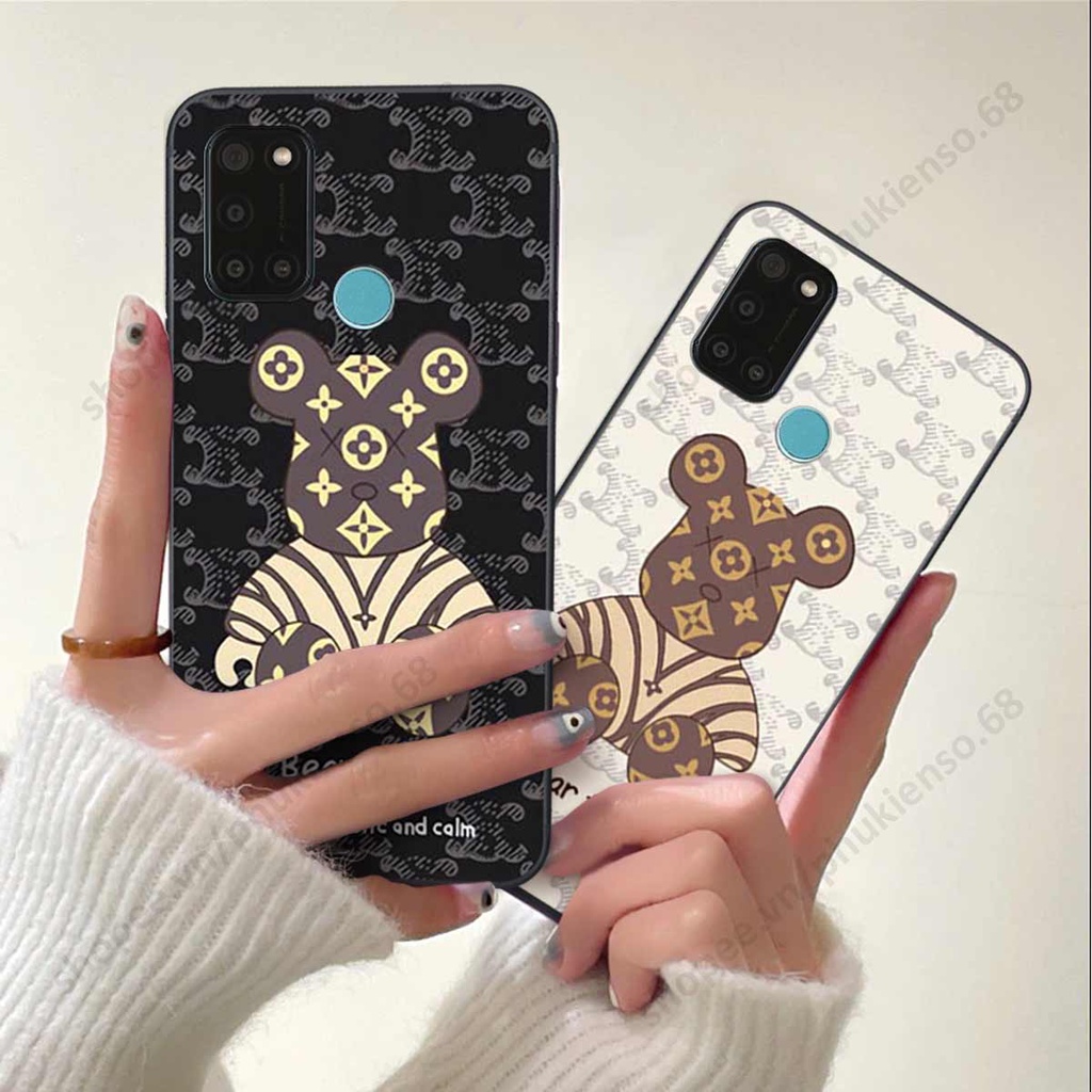 Ốp lưng điện thoại Realme C17 / 7i elegant, gấu be@rbrick cao cấp, vỏ ốp rẻ đẹp