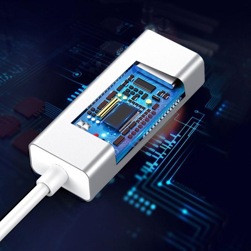 Cáp USB 3.0 to Lan vỏ nhôm cao cấp