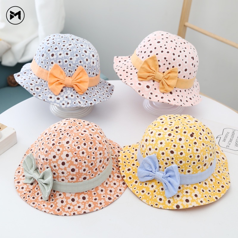 Nón Tai Bèo Chống Nắng Thời Trang Xuân Thu Dễ Thương Cho Bé
