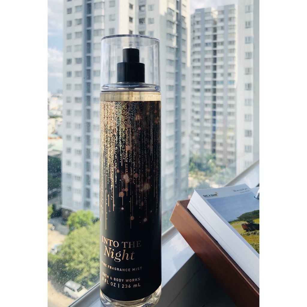 Xịt Thơm Toàn Thân Into The Night - Bath & Body Works (236Ml) | Shopee Việt  Nam