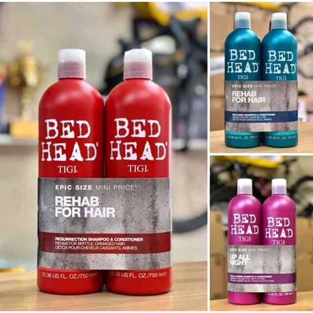 Cặp Dầu Gội + Dầu Xả Tigi Bed Head