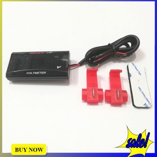 Đồng hồ báo vol bình acquy xe máy