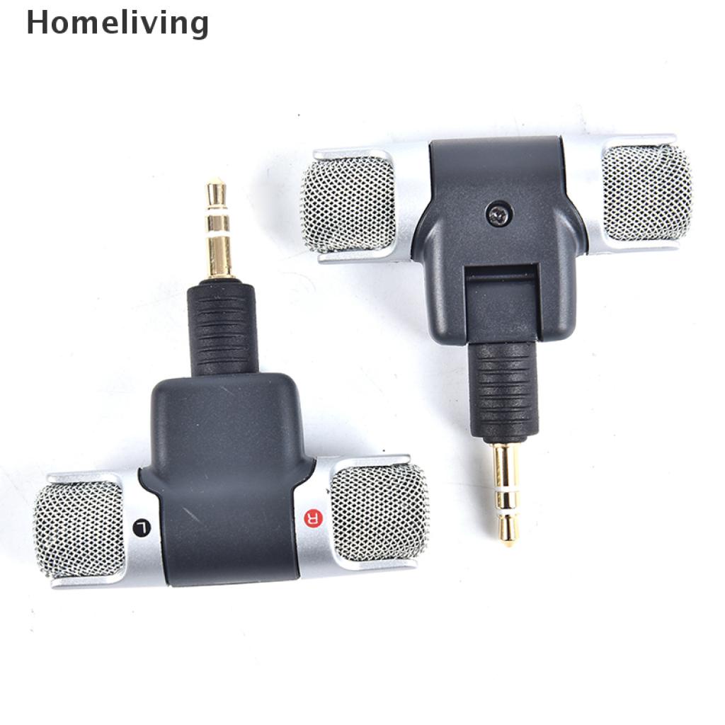 Micro Thu Âm Mini Di Động Với Giắc Cắm 3.5mm Cho Pc Laptop
