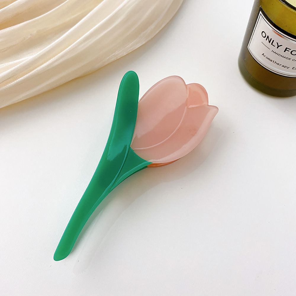 Kẹp tóc hình hoa tulip thời trang Hàn Quốc cho nữ