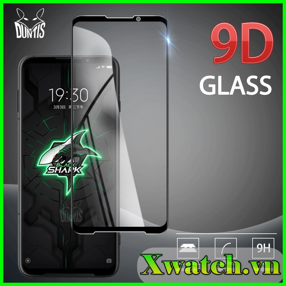 Cường lực Full màn Xiaomi Black shark 5 Black shark 3 shark 4 shark 4 pro không chấm liti, hít toàn màn