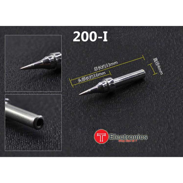 Mũi Hàn 200 chất lượng cao dùng cho máy hàn Quick 203, hunter 203