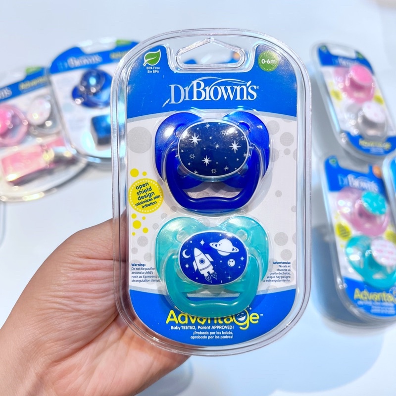 Ti giả chỉnh nha Dr.Brown's cho bé từ 0 - 18 tháng