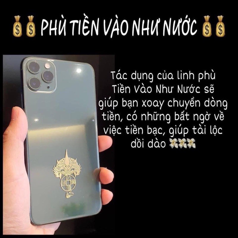 Bộ Tứ Linh Phù Dán Điện Thoại