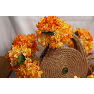 Cẩm tú cầu lụa giả hoa hoa khô-36cm