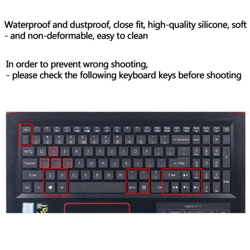 Miếng Silicone Bảo Vệ Bàn Phím Cho Acer Nitro 5 An515-42 I2T4