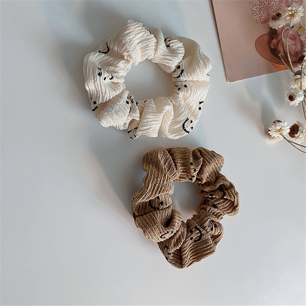 Dây buộc tóc nữ cỡ lớn đơn giản sáng tạo phong cách Hàn Quốc