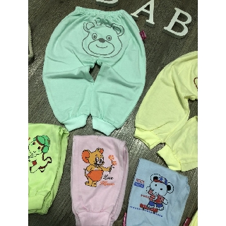Combo 10 quần dài Mông thú cho bé