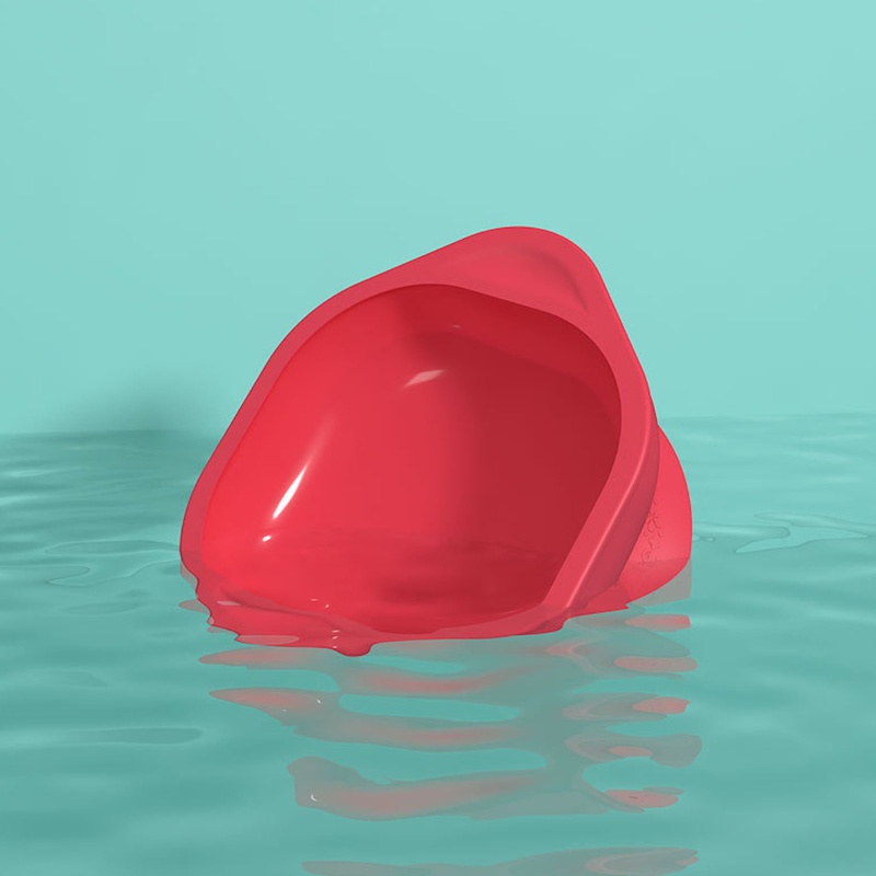 Bát Ăn Bằng Silicone Không BPA Màu Trơn Có Giác Hút Cho Trẻ Sơ Sinh