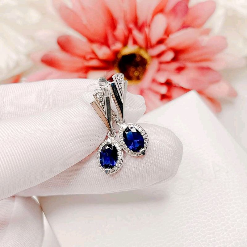 Hoa tai bạc 925- Chính hãng Sinlight Nga