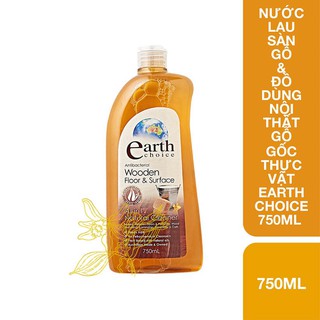 Nước lau sàn gỗ & đồ dùng nội thất gỗ Earth Choice 750ml