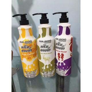 SỮA TẮM THÁI NUAL ANONG  (DÊ + HOA HỒNG  +CÁ NGỰA )