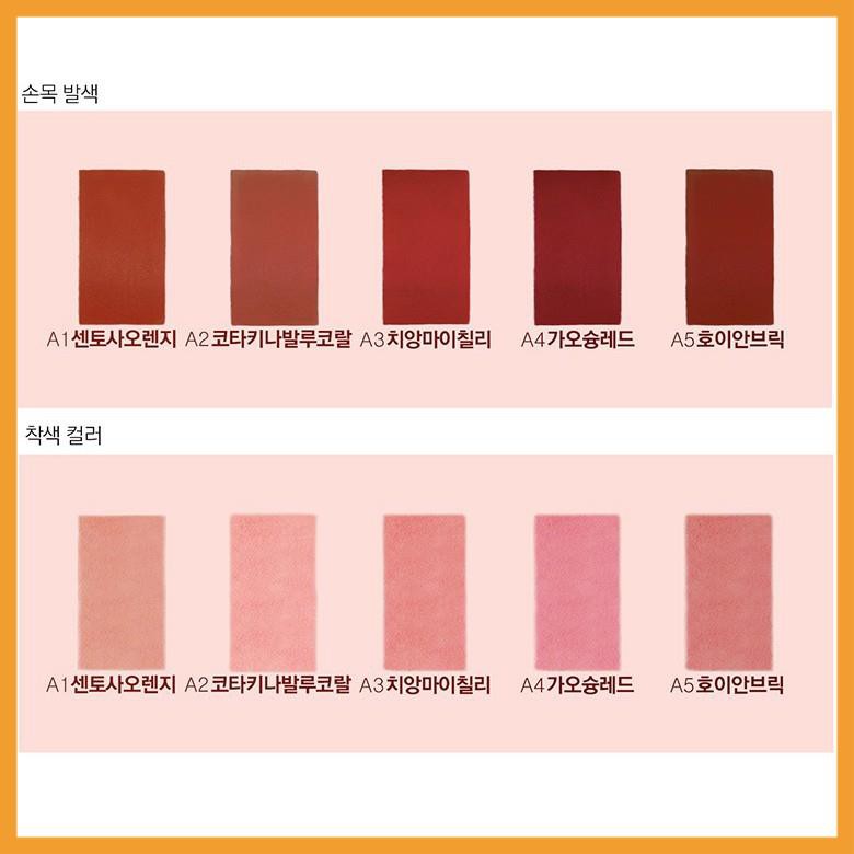 [CHÍNH HÃNG] Son kem lì Bbia Last Velvet Lip Tint ASIA EDITION 5g (5 Màu)