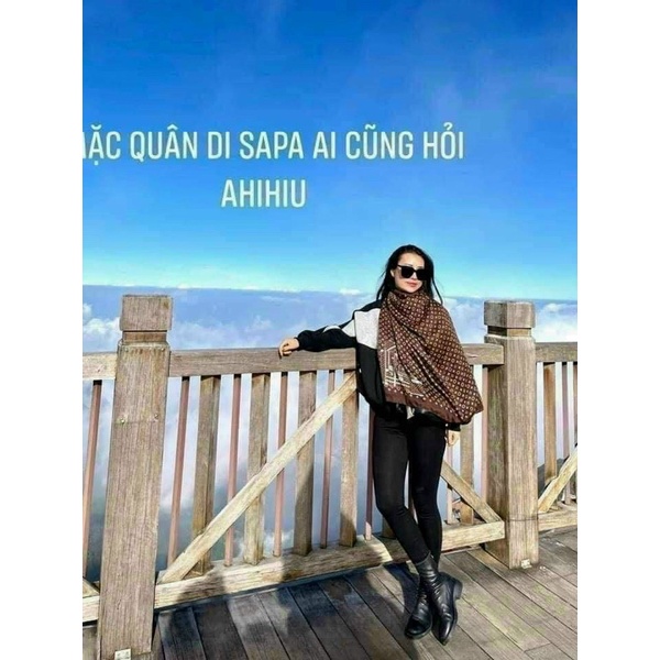 [ AN MỘC] Quần legging lót lông giữ ấm cho nữ có big size 80kg