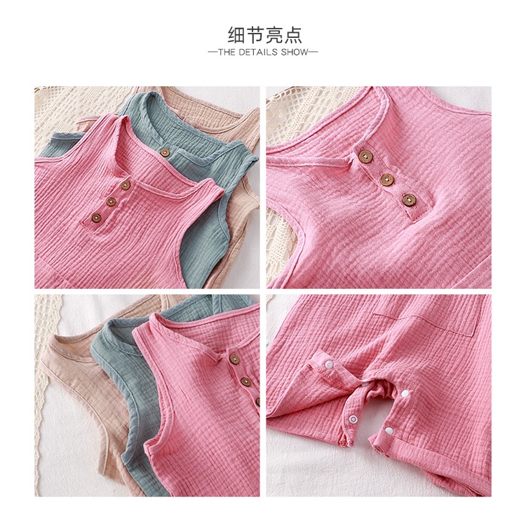 (Hàng Quảng Châu - Loại Đẹp) Bộ Body Liền Thân Kèm Mũ Cho Bé