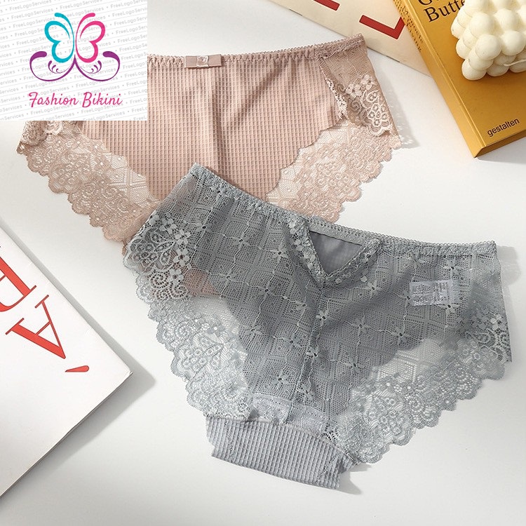 Quần Lót Nữ Đúc Su phối ren sexy quyến rũ tôn dáng mã 2212