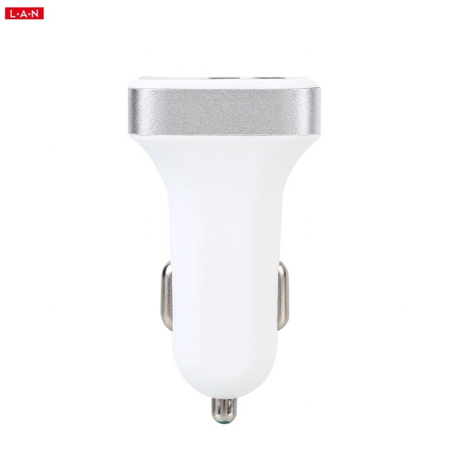 Tảu sạc nhanh 2 cổng có Led báo vol.