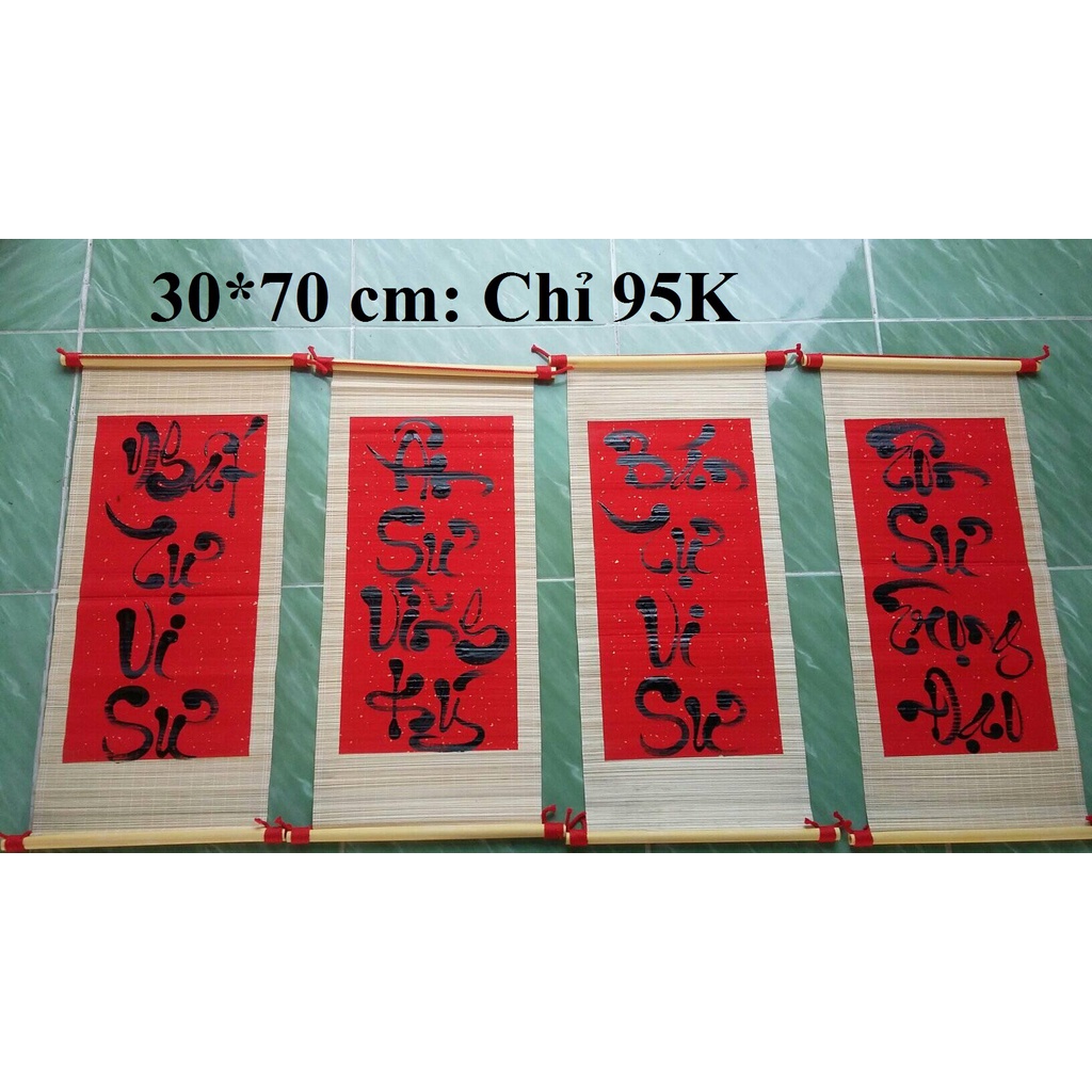 Tranh thư pháp tri ân thầy cô 20/11