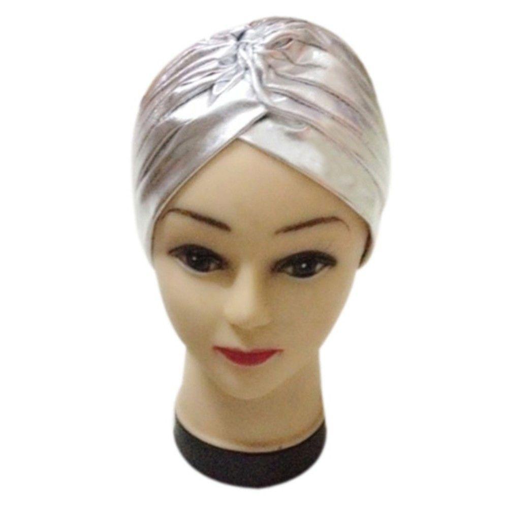 Khăn Turban Polyester Kiểu Ả Rập Gấp Lại Được Mới