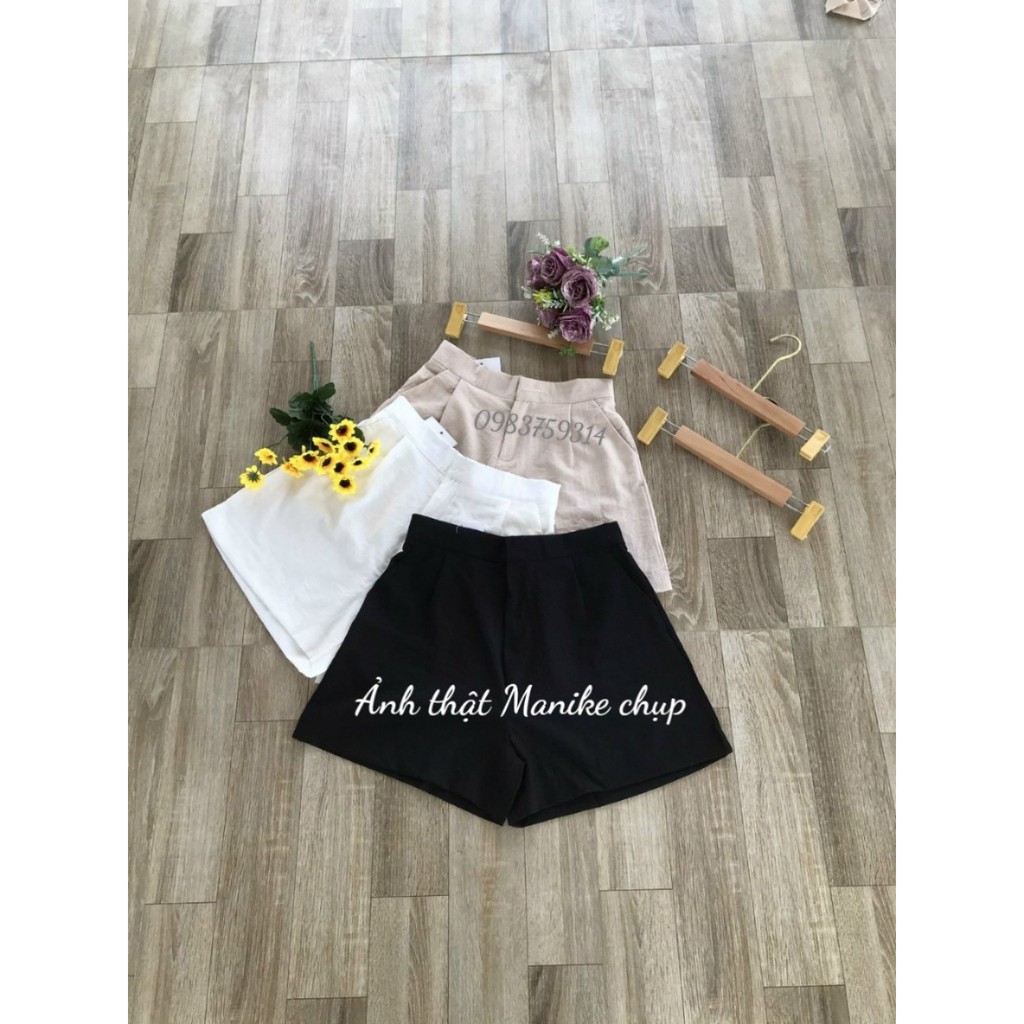 Quần Short Đũi Bigsize Dáng Ngắn M037,Quần Đùi Cạp Chun Ống Rộng Cho Phái Đẹp