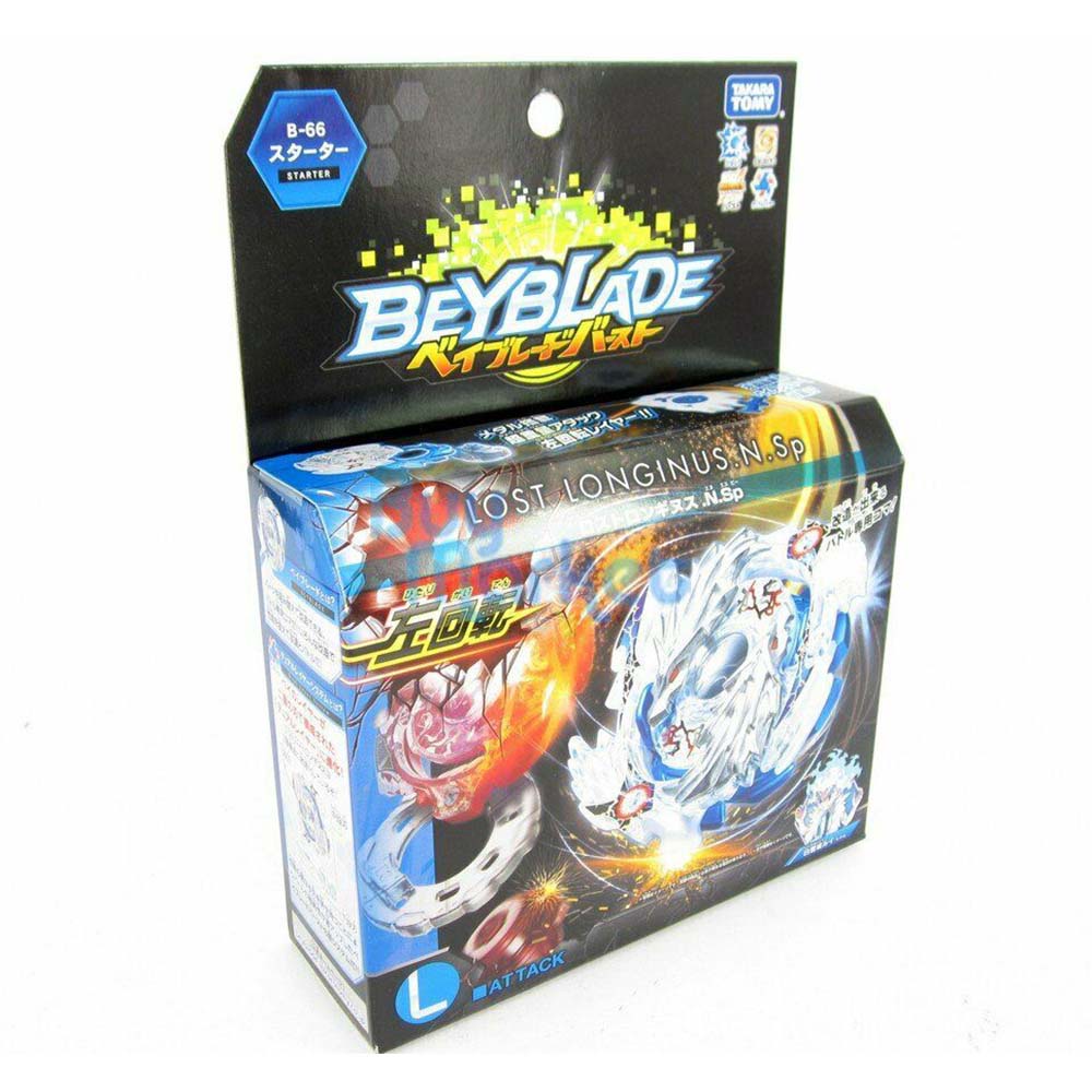 Takara Tomy Bộ Đồ Chơi Con Quay Beyblade Burst Longinus N.Sp B-66 +