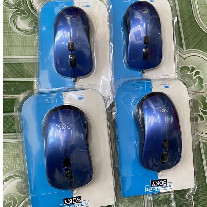 MOUSE CHUỘT DÂY SONY USB CHÍNH HÃNG MÁY VI TÍNH