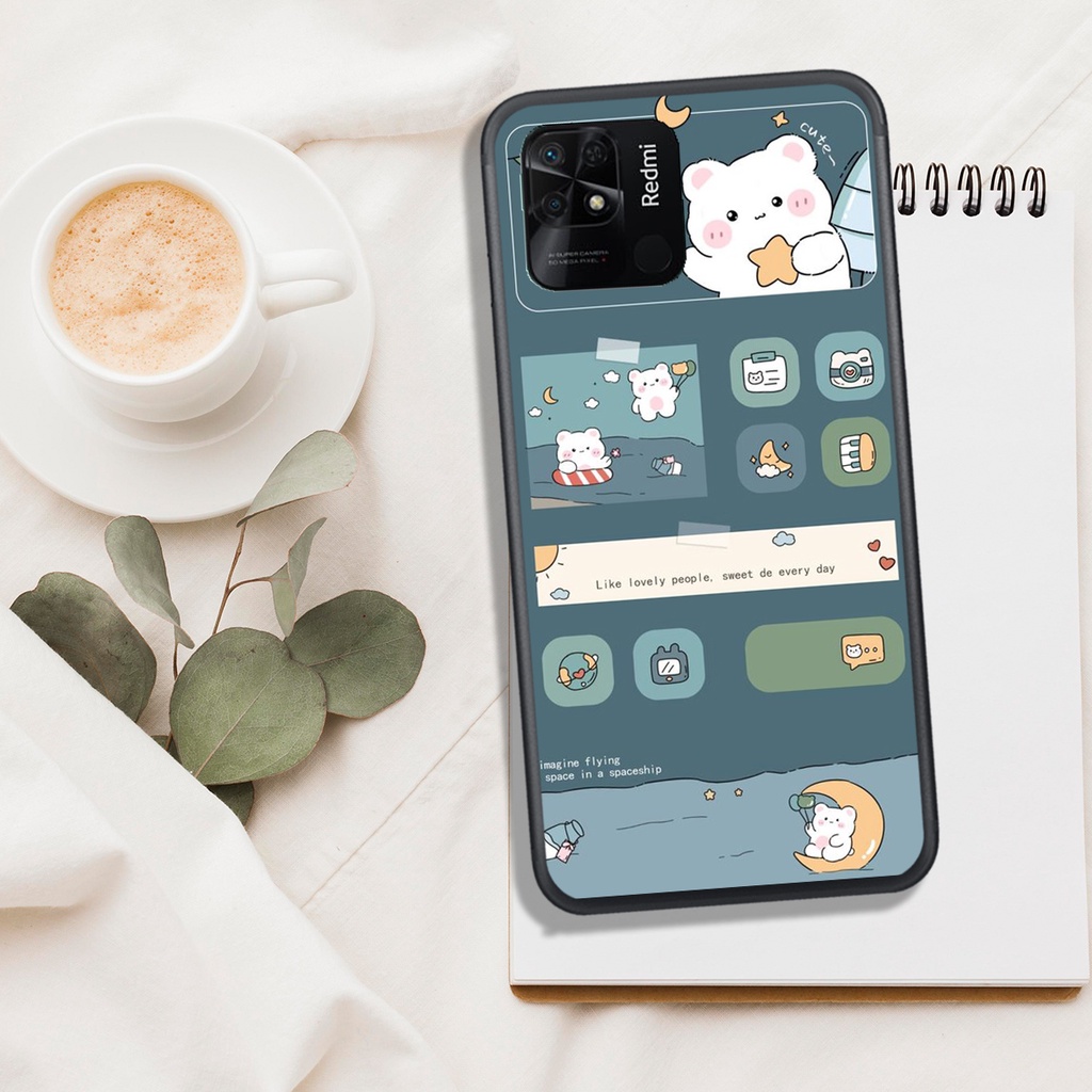 ỐP LƯNG XIAOMI REDMI 10C , IN HÌNH PHI HÀNH GIA CHIBI BAO CHẤT