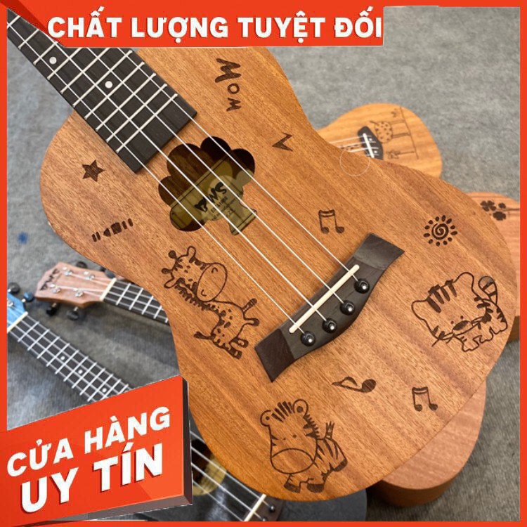 Đàn Ukulele Concert BWS - (tặng đủ phụ kiệm+ gồm cả bao đựng )