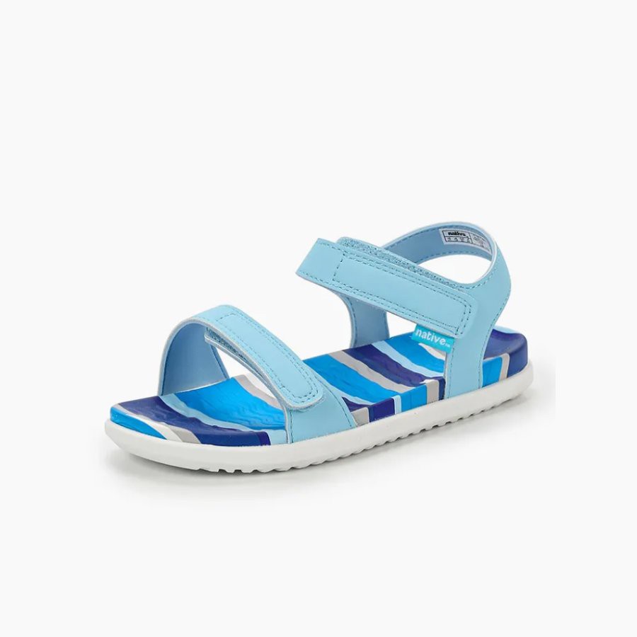 [Mã FARSBR242 giảm 15% đơn 99K] Giày Sandal Em Native Charley Print Junior