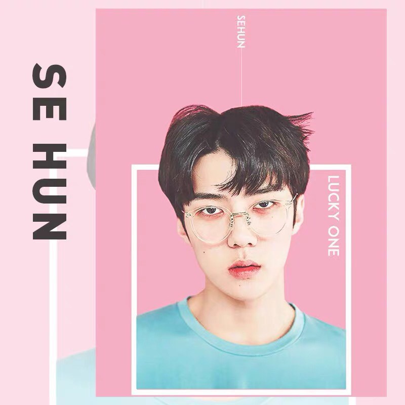 [Order]Tranh tô màu theo số sơn dầu số hóa Oh Sehun EXO