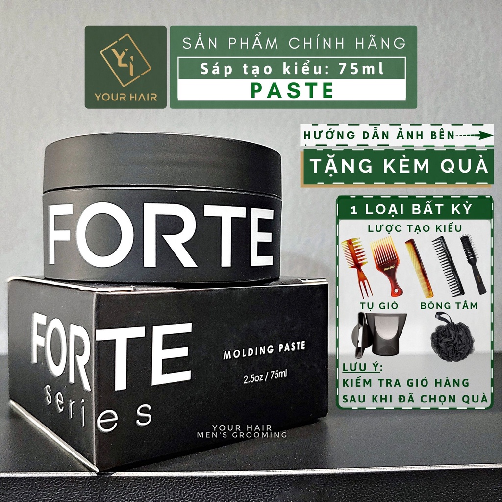 Sáp tạo kiểu Forte Series MOLDING PASTE 75ml