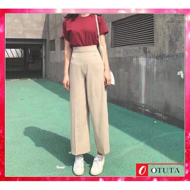 [BÁN SỈ]Quần ống rộng culottes xuông dài 100cm siêu Hot -OTUTA | BigBuy360 - bigbuy360.vn