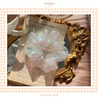 Dây Buộc Tóc Scrunchies Hologram Hot Trend Tik Tok